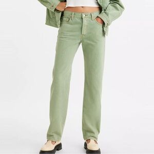 Levi’s 90s 501 jeans in botanical oak green